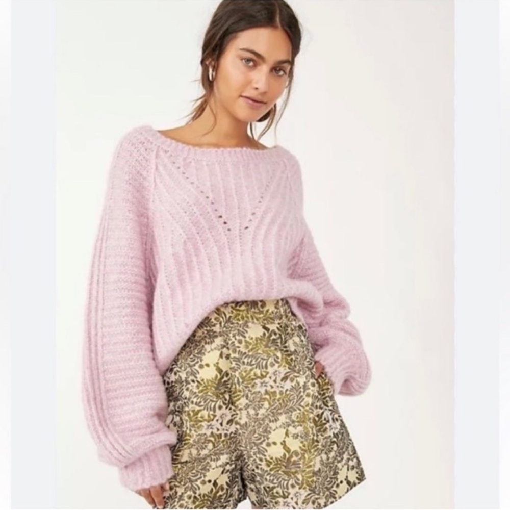 Free People CARTER PULLOVER SWEATER SIZE MEDIUM - Picture 11 of 14